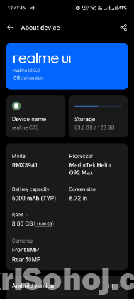 Realme c75